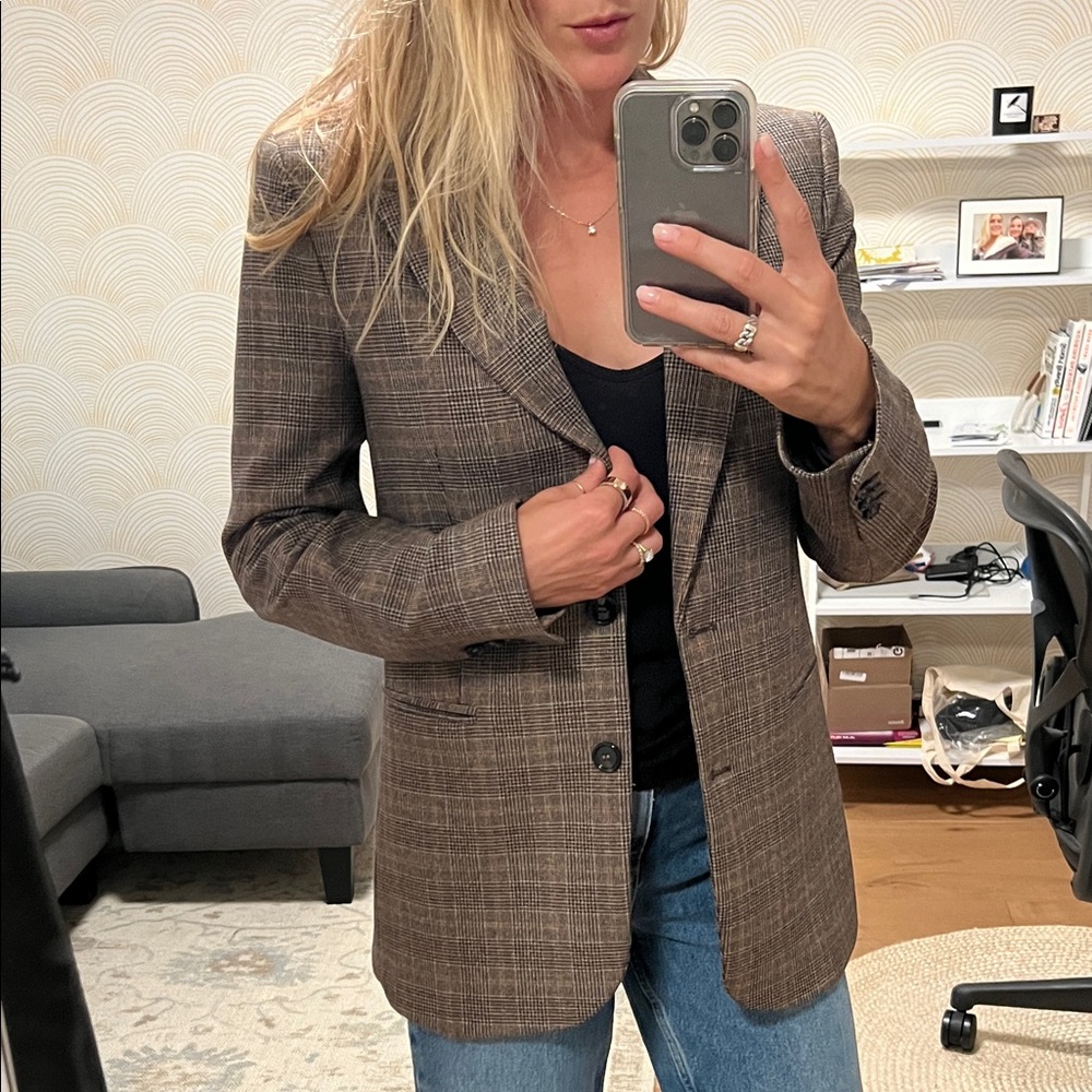 Mango straight fit blazer